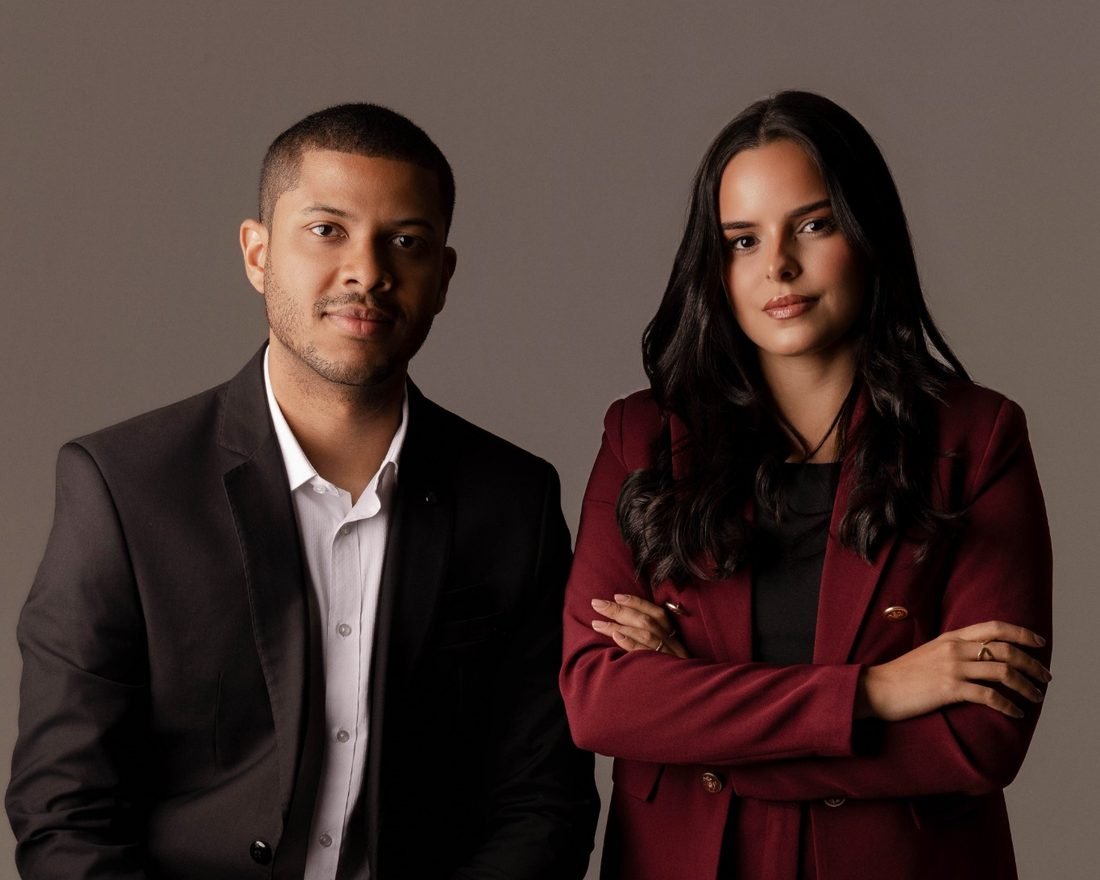 Igor Santos e Daniele, contadores e sócios da Arquiminio
